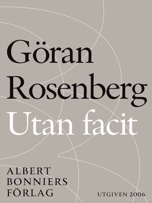 cover image of Utan facit